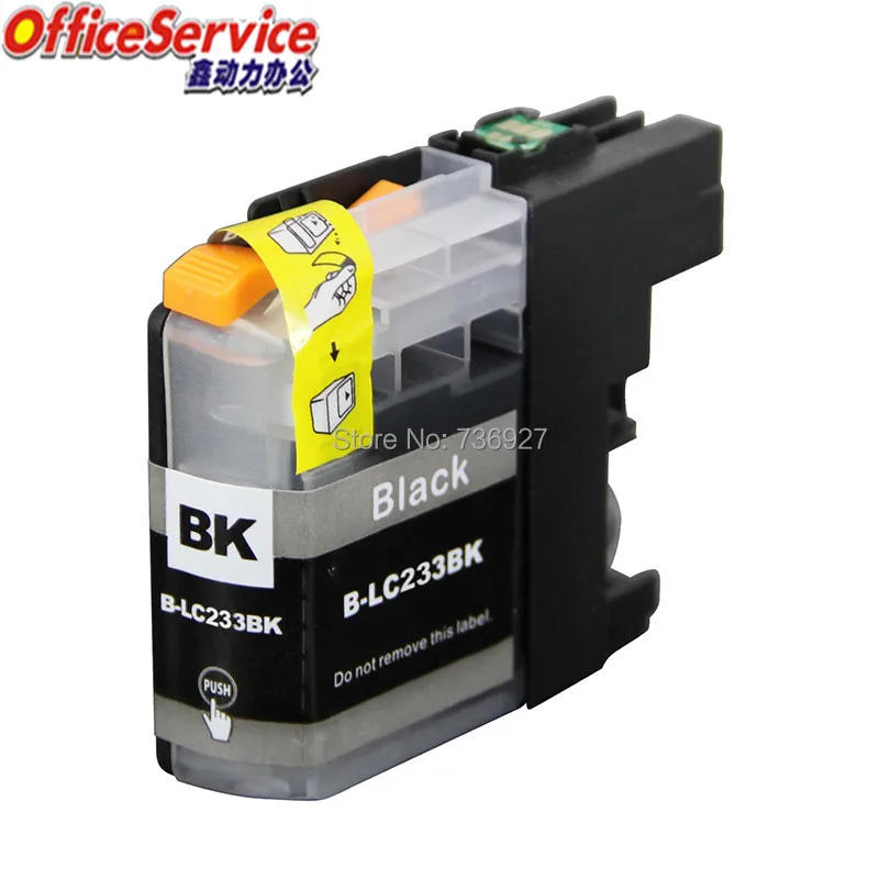 6PK Compatible Ink Cartridge LC233 For Brother DCP-J562DW MFC-J480DW J680DW J880DW J4620DW  MFC-J5720DW MFC-J5320DW DCP-J4120DW