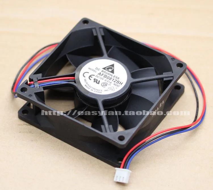 brand new DELTA AFB0812SH ROO 8025 12V 0.51A high air volume cooling fan