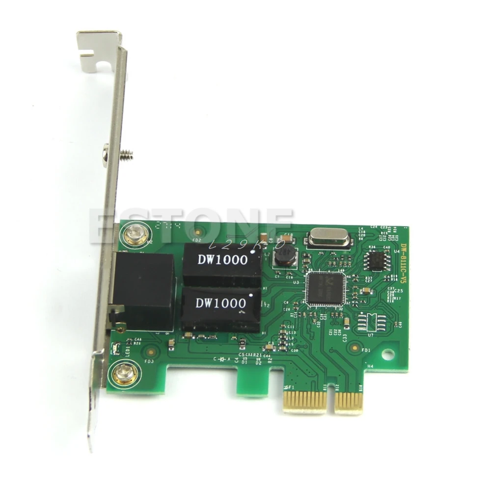 Gigabit Ethernet LAN PCI Express PCI-e Controller Netzwerk Karte Neue