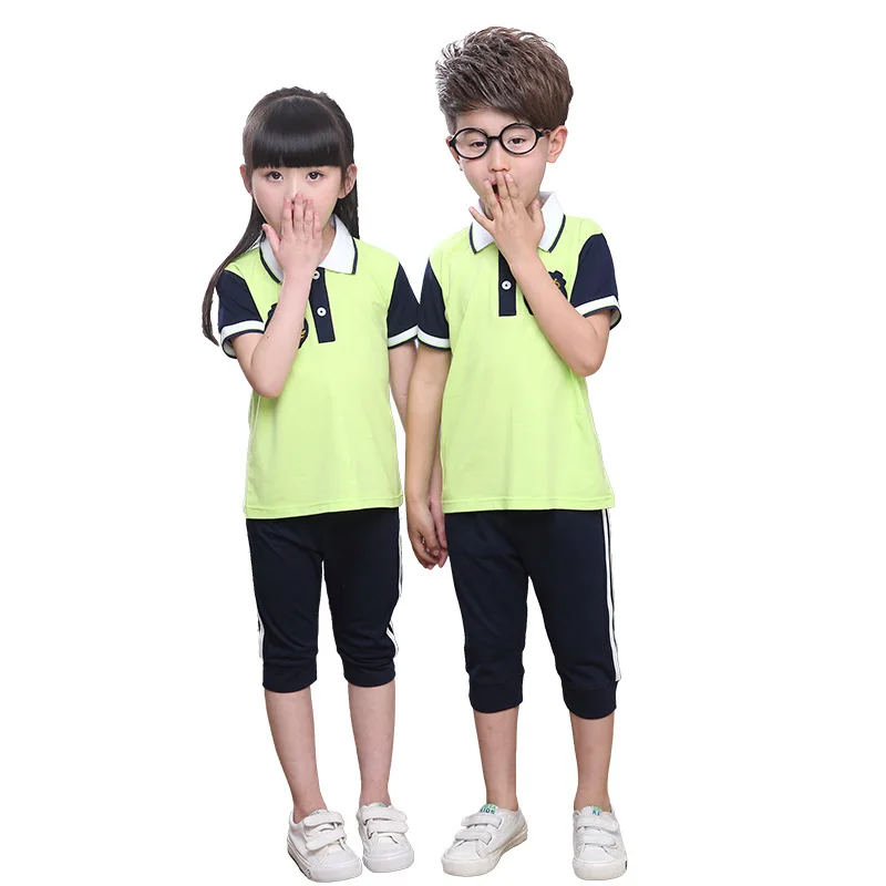 Kids Kleuterschool Uniform Kinderen Summer School Dragen Britse College Wind School Uniform kinderen Pak Outfits D-0523