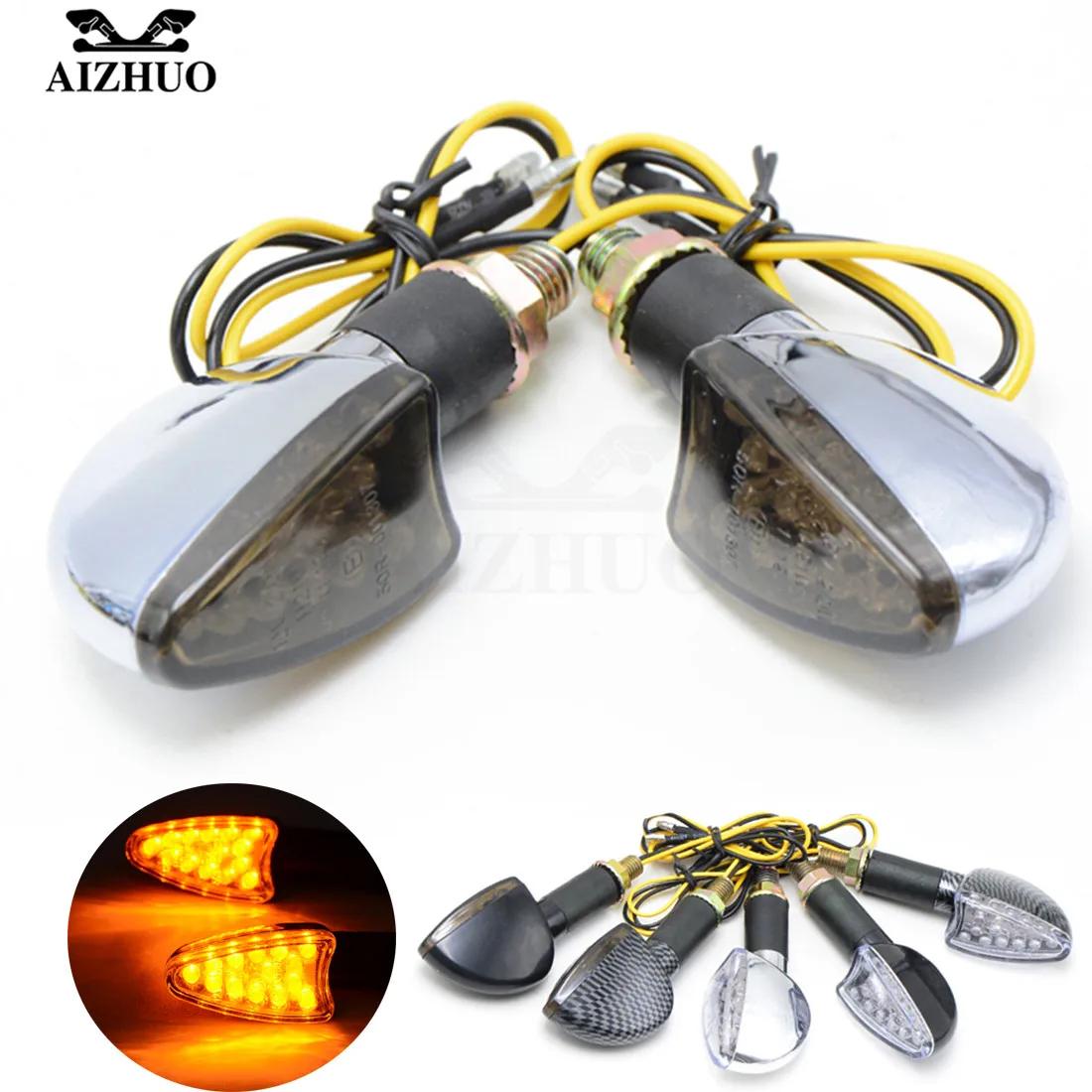 Motorcycle Accessories LED Flashing Tail Signal Turn Signal For Suzuki DRZ 400 GSR 600 DL 650 BANDIT 600 650 GSR 750 BANDIT 400