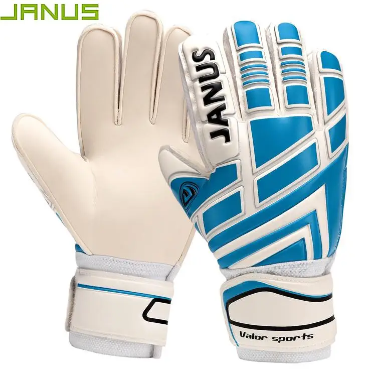 Janus Adult Child Professional Football Goalkeeper Finger Protection Gloves Soccer Goalie Goal Keepers Training Gloves JA390