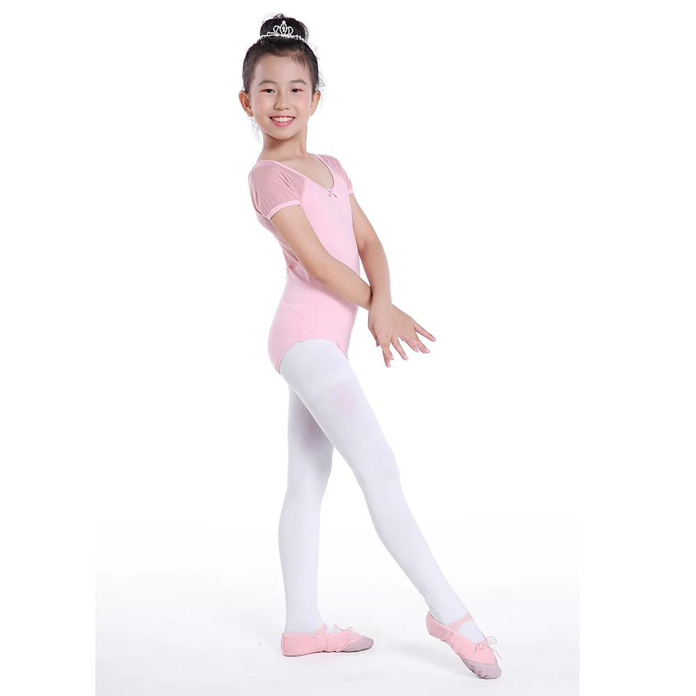 Pink Ballet Leotard Dress Dance Wear Toddler Leotard Gymnastics Swimsuit Leotard for Girls Three Color Available