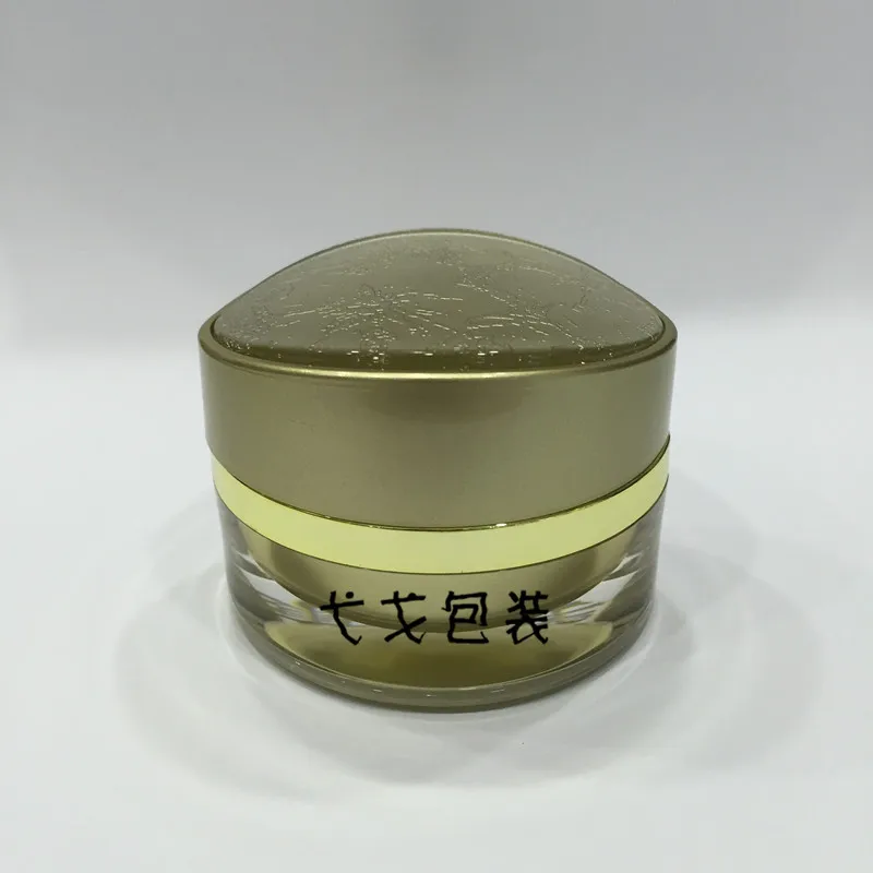 

empty 50pcs JA104 30g eye Shape Cream Jar , Cosmetic 30g Cream Container , 30 gold eye shape gcosmetic packaging