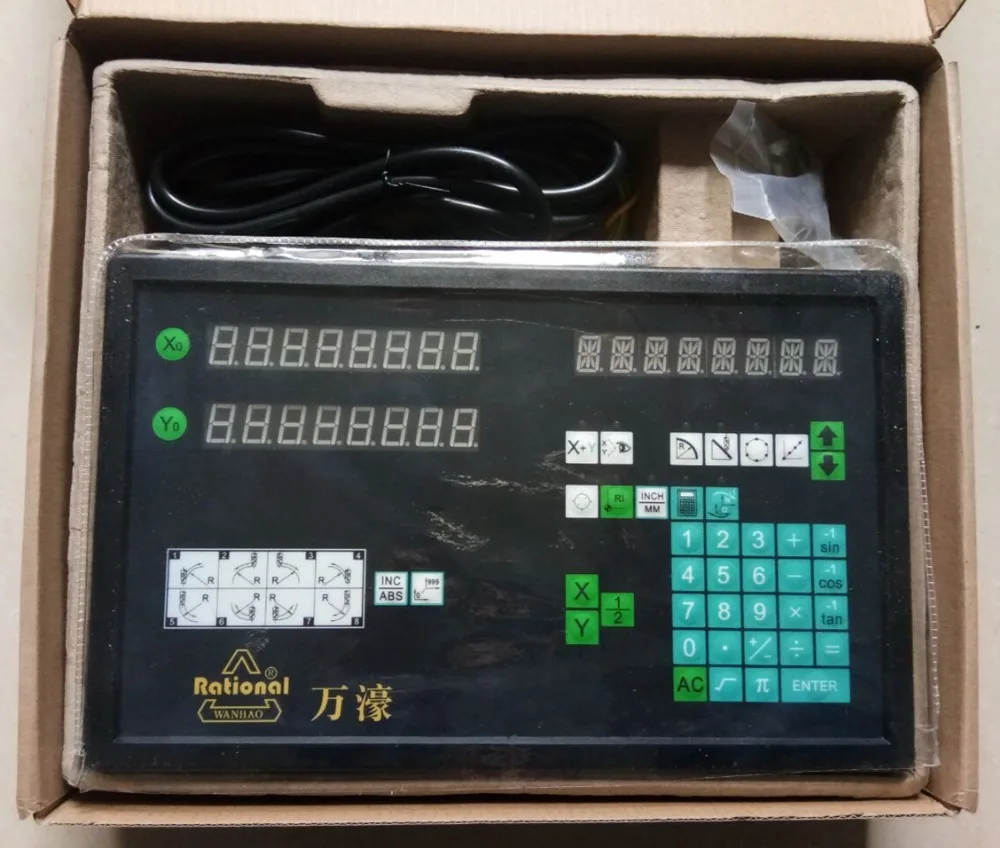 Rational WE6800-2 Multi-Functional Digital Readout (DRO) For 2Axis Digital Readout System