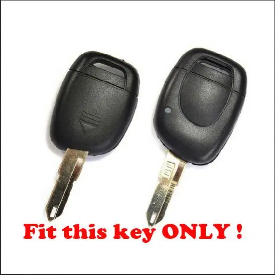 Silicone rubber car key cover case  For RENAULT TWINGO CLIO KANGOO MASTER key