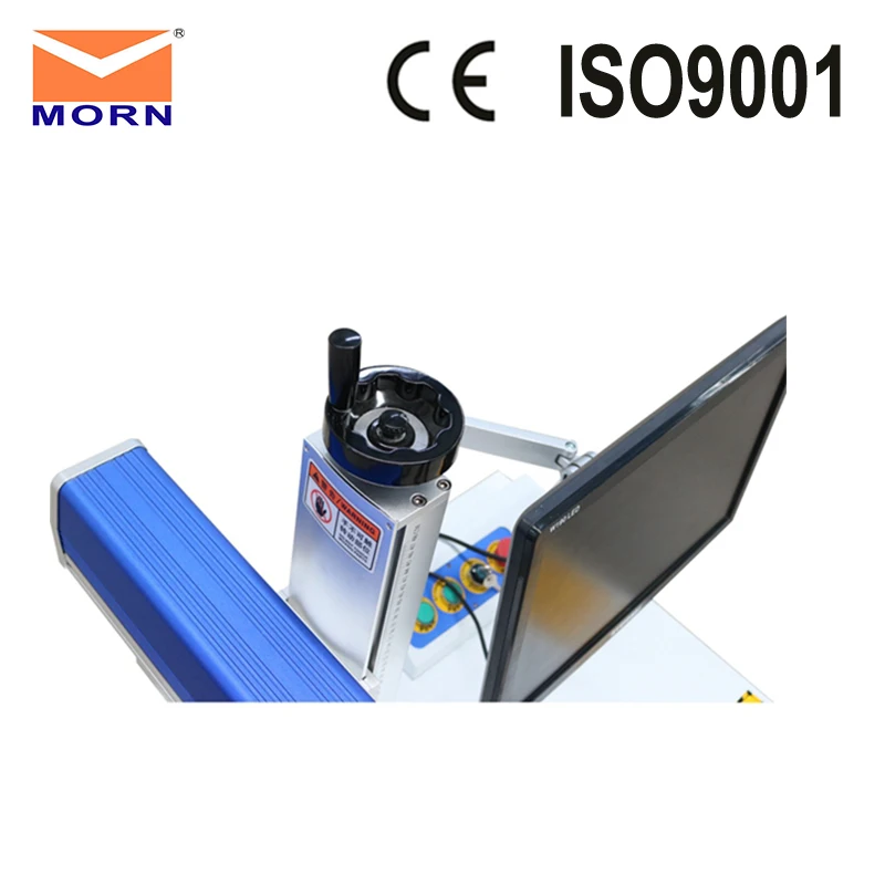 Morn-marcador de laser de grande escala, máquina de marcação a laser de metal em fibra, tamanho grande