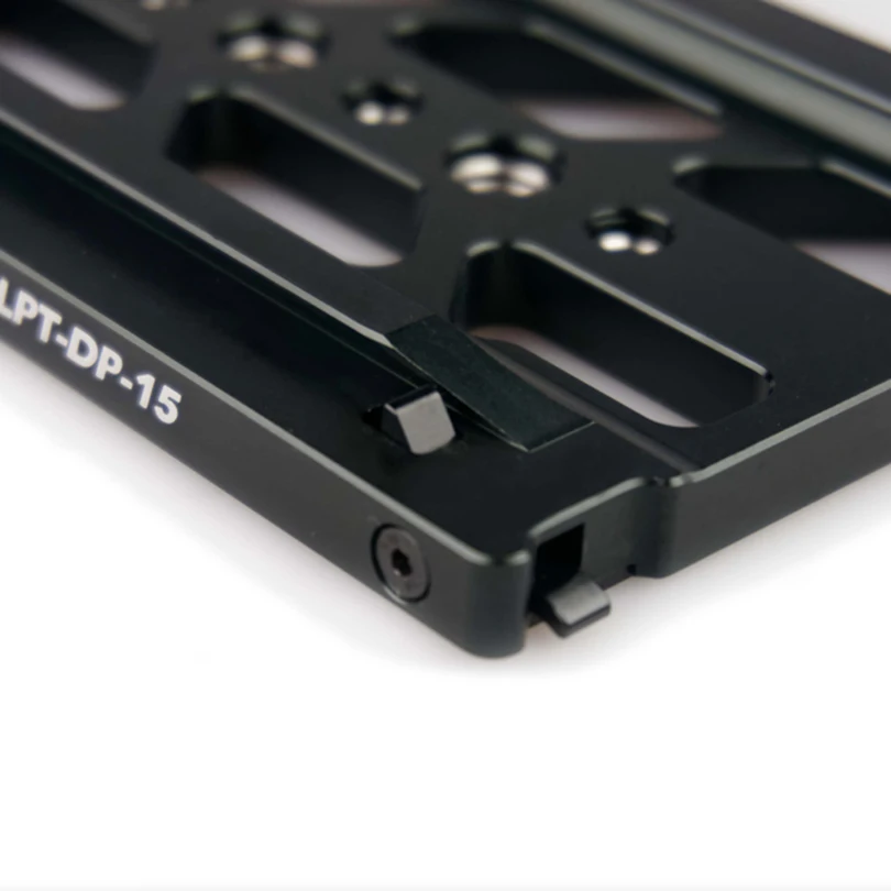Lanparte 15mm Dovetail แผ่นสำหรับกล้อง DSLR สำหรับ DB-15 Baseplate เท่านั้น