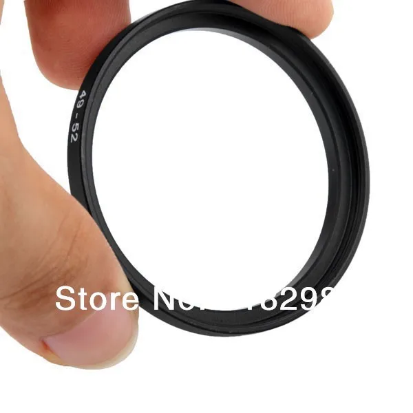 2pcs Camera Lens Filter Adapter Ring  Free Shipping 52mm-55mm Step Up Metal Lens Filter Ring 52-55 mm 52 to 55 Stepping Adapter