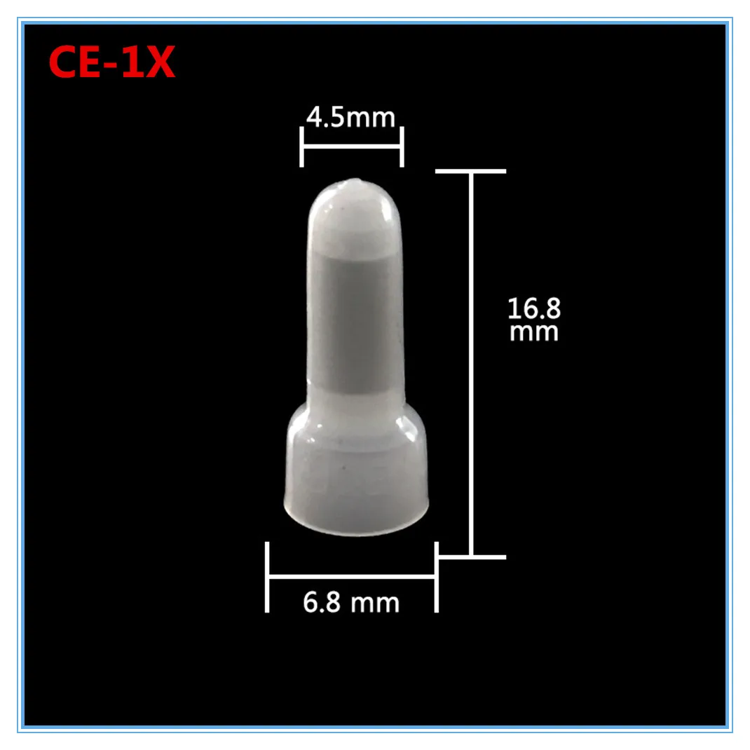 100pcs CE-1X CE-2X CE-5X line cap Tsui terminal cap closed end terminal factory sales volume favorably nylon Crimp Caps For