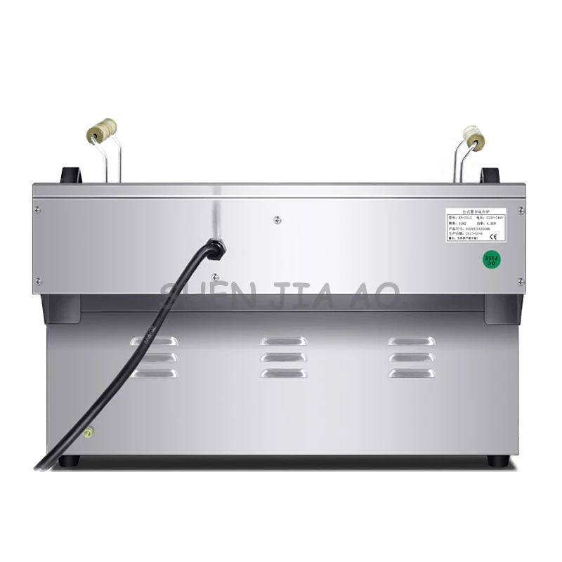 مقلاة كهربائية تجارية 20L سعة كبيرة اسطوانة واحدة الكهربائية فراي الدجاج مع جهاز قلي أصابع البطاطس 220 فولت 1 قطعة