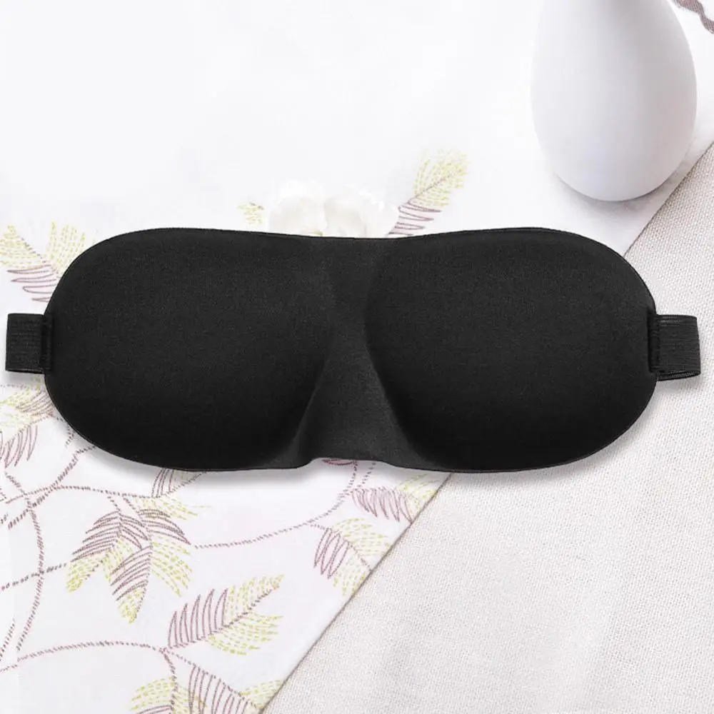 1PC 3D Eyeshade Sleep Mask Natural Eye Sleeping Mask Cover Eye Patches Women Men Soft Blindfold Travel Eyepatch маска для сна