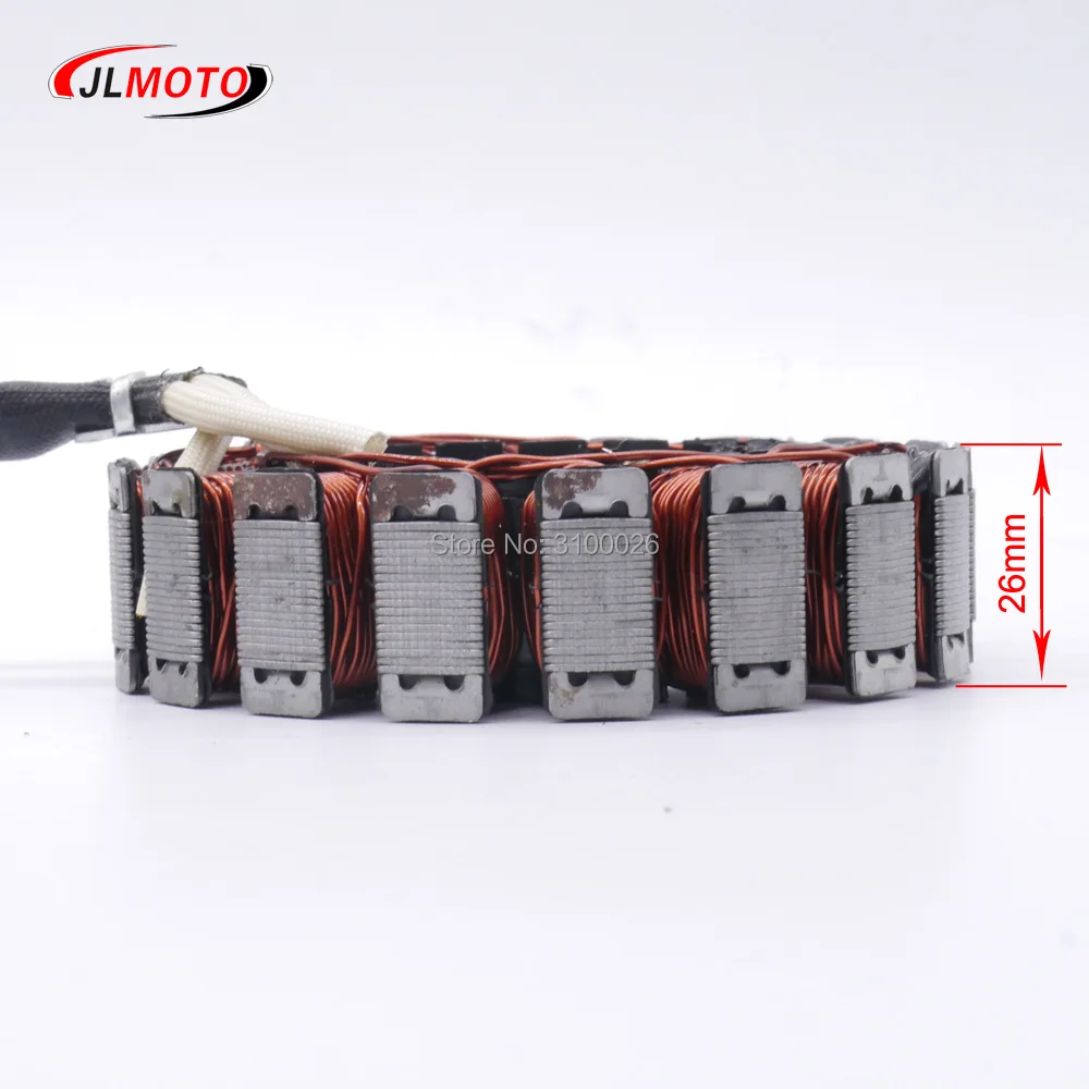 104mm Magneto Generator Stator Coil Fit For Scooter Majesty YP250 Linhai VOG 250 257 260 300 LH170MM AEOLUS BMS 260 Diamo 257