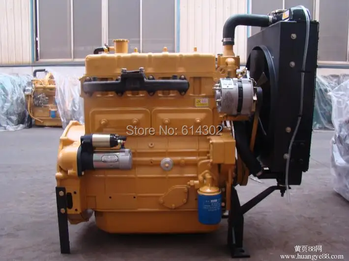 Weifang water cooled ZH4100D 30.1kw/41Hp diesel engine for diesel generator set