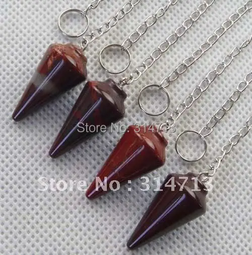 

Beautiful 10pcs/lot Rainbow Stone Pendulum semi-precious for Jewelry Making pendant bead 56A