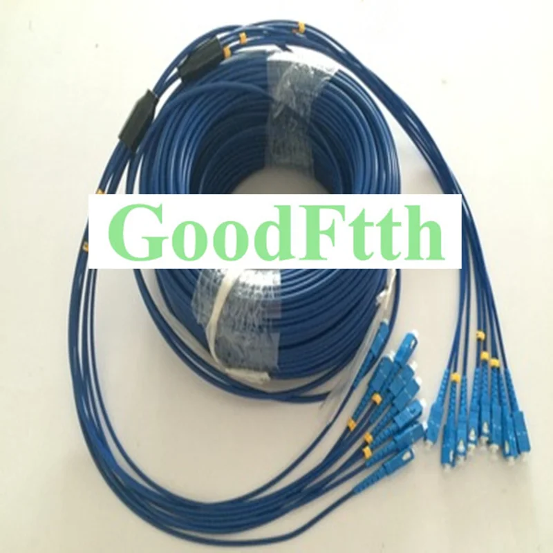 

8 Core Fiber Armoured Patch Cord SC-SC UPC SM GoodFtth 10m 15m 20m 25m 30m 35m 40m 45m 50m 60m