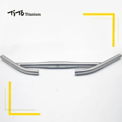 TiTo Titanium Bicycle Rest Handlebar Titanium Mountain Bike MTB or Road Bike Accessories for Long Distance Riding31.8 a