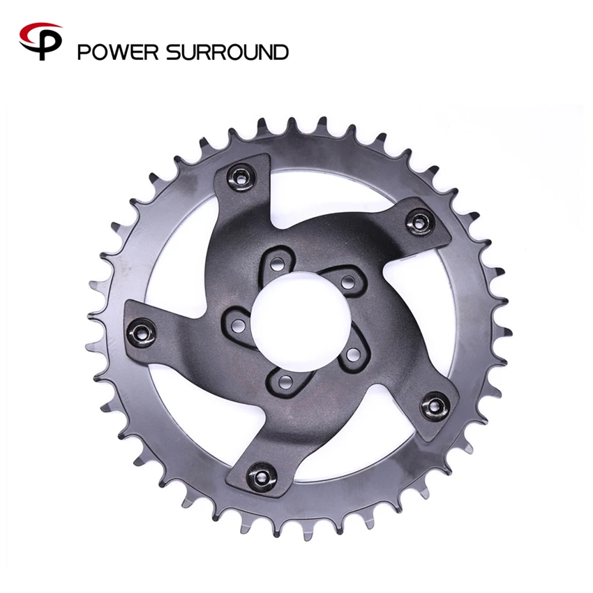 2020 New design 42T aluminium alloy Chainring for banfang BBSHD mid drive motor kit set