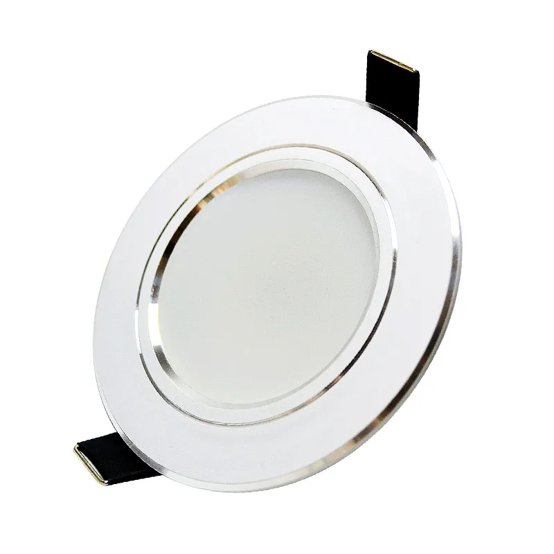 10 Pcs Lot Led Downlight Lamp 3w 5w 7W 9w 12w 15w 18w 230V 110V Ceiling Recessed Downlights Round Panel Light Indoor Lighting