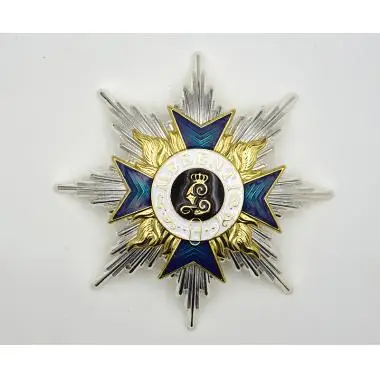 EMD WW1 German House Order of Hohenzollern with Swords Commander Class1