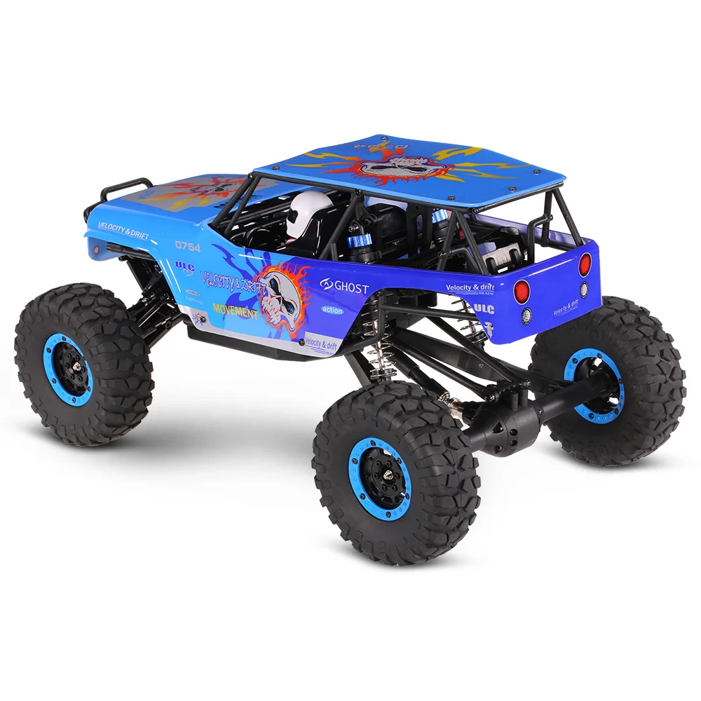 WLtoys 10428 RC Cars 2.4G 1:10 Scale 540 Brushed Motor Remote Control Electric Wild Track Warrior Car Vehicle Toy