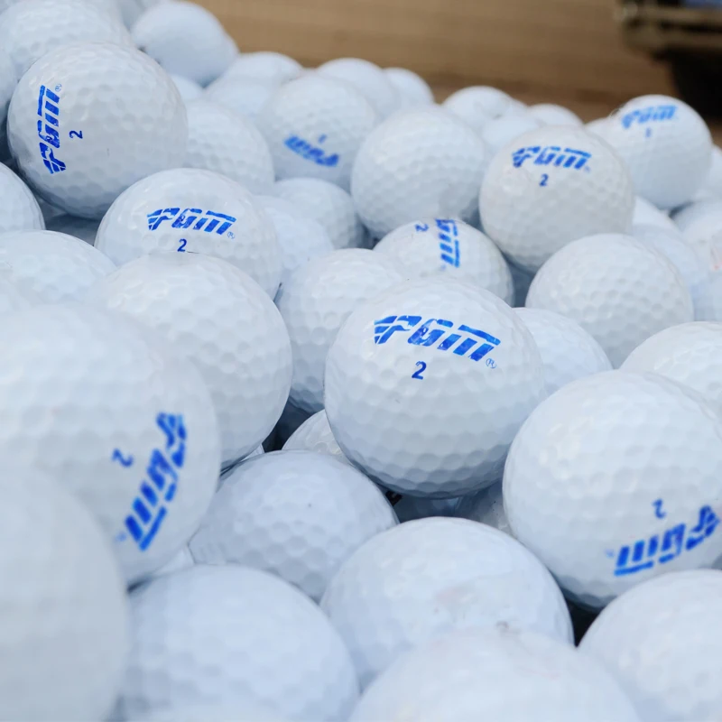 PGM Practice Ball Golf Double Practice Ball Blank Practice Golf Balls 70 Hardness Mini Golf Balls 5pcs/10pcs/20pcs