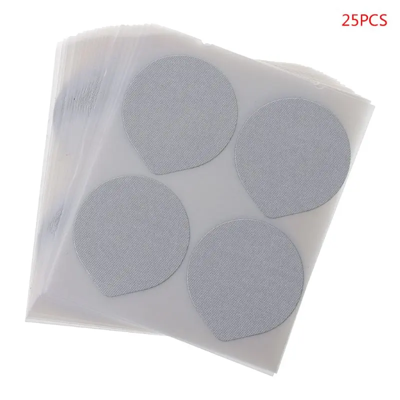 25pcs 100 Stickers Self Adhesive Aluminum Foil Lids Coffee Cup Sealed Fi