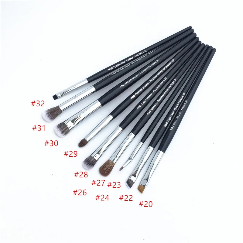 PRO Eye Brushes 20/22/23/24/26/27/28/29/30/31 Eyeliner Eyeshadow Eye Brow Smudge Blending - Beauty Makeup Brush Tool