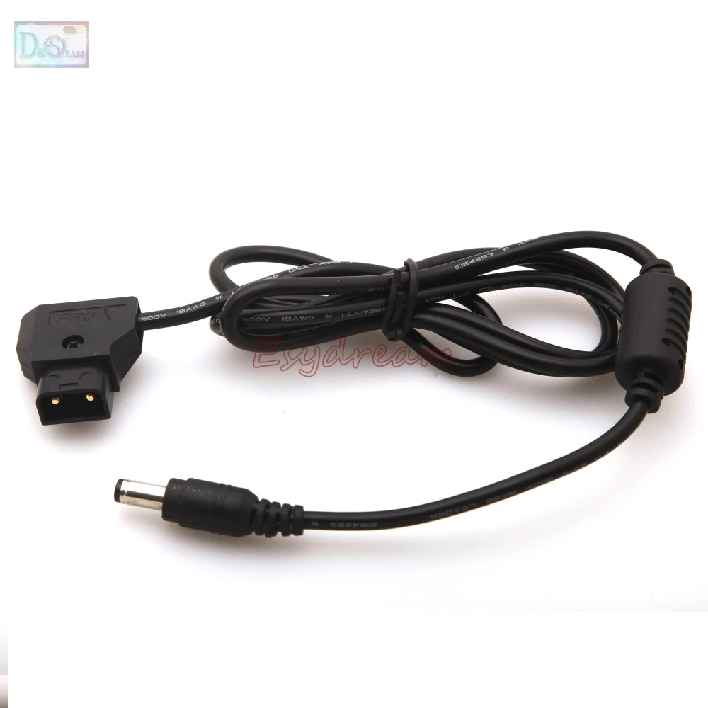 D-Tap DC Cable for DSLR Rig Power Supply LED Light V-mount Anton Bauer Battery