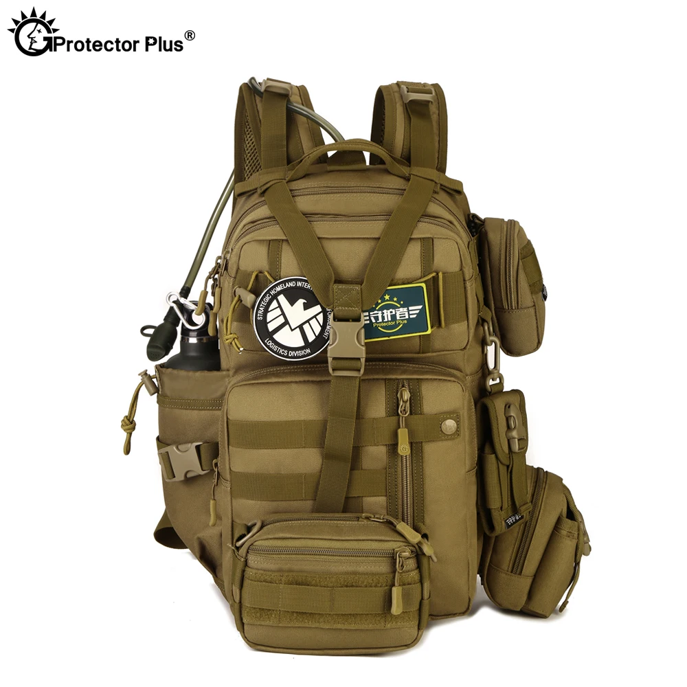 Ochraniacz PLUS 30L plecak Molle taktyczna wodoodporna torba torby wspinaczkowe Airsoft Hunting Outdoor Travel wysokiej jakości Nylon