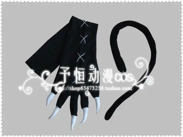 Cheshire cosplay Costume with tail and gloves 110 image 5