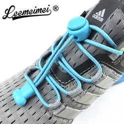 Alongamento Lock Laces para Sneaker, Cadarços Elásticos, Shoestrings para Corrida, Jogging, Triathlon, um par de sapatos de bloqueio, 22 cores