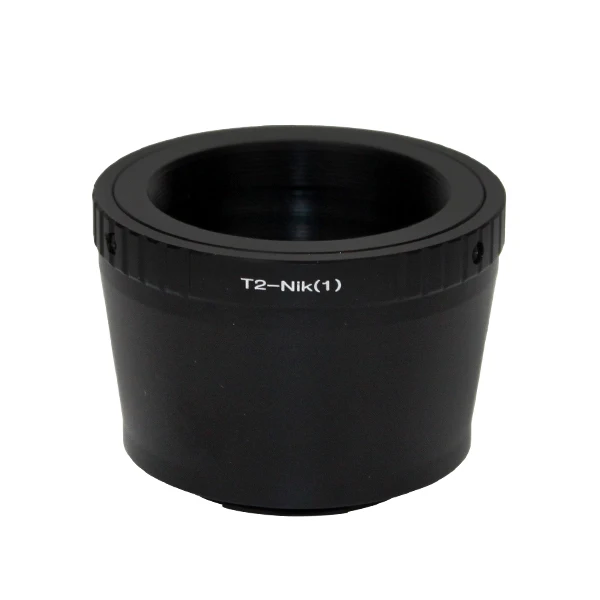 Adaptador de montagem de anel, adequado para t/t2, parafuso de lente para nikon 1 j5 j4 s2 v3 aw1 j3 j2 j1 v2 s1 v1 câmera (sem tripé)