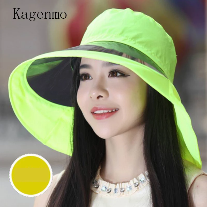 

Kagenmo Hat female women's summer sun hat large brim anti-uv sunbonnet fashion cap