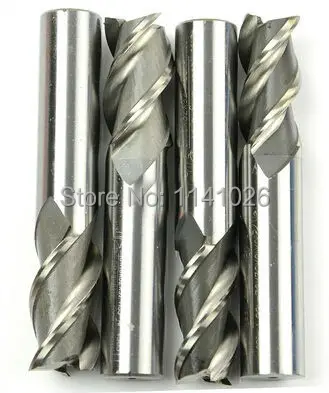 High Quality 10pcs  End Mill 1.5mm Two 2 Flute HSS & Aluminium End Mill Cutter CNC Bit, Milling tools,1.5*6*5*49