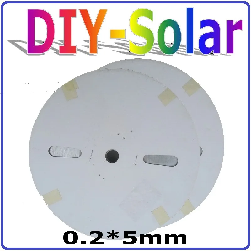 0.2*5.0mm 태양 전지 패널 버스 바 와이어/PV 리본, 197 피트 태양 전지 납땜 탭 와이어 0.5Kg 순중량