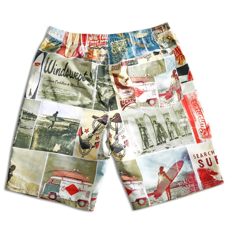 Gailang Brand Man Shorts Bermuda Men Boardshorts Stretch Swimwear Swimsuit Mens Beach Shorts Casual Elastic Quick Drying Boxers