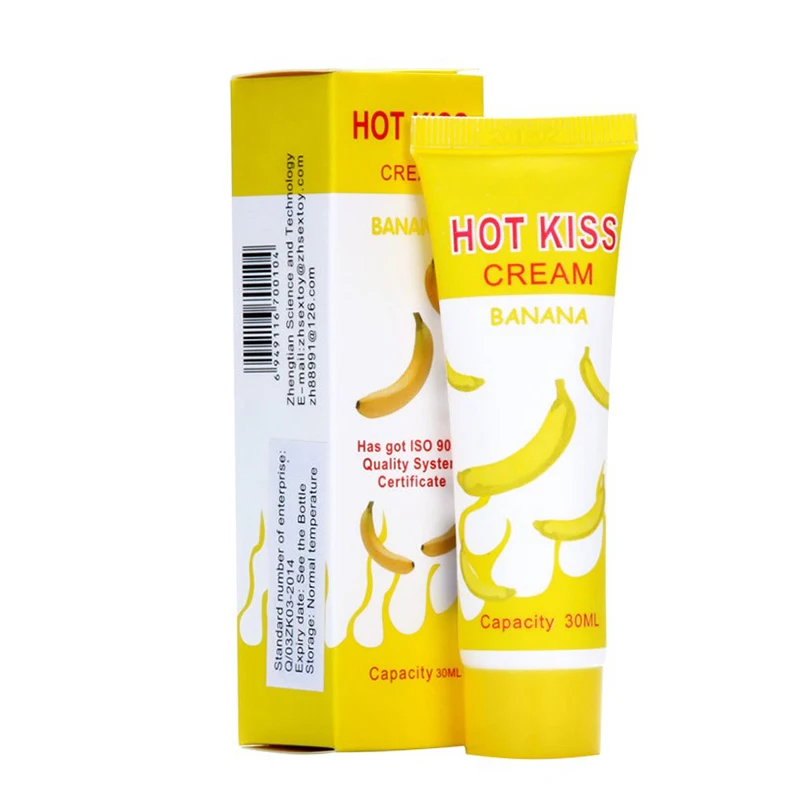 Sex Lubricant Banana Flavor 30ml Anal Lubricant Transprant Water-Based Sex Oil Vaginal And Anal Gel Sex Product For Adult