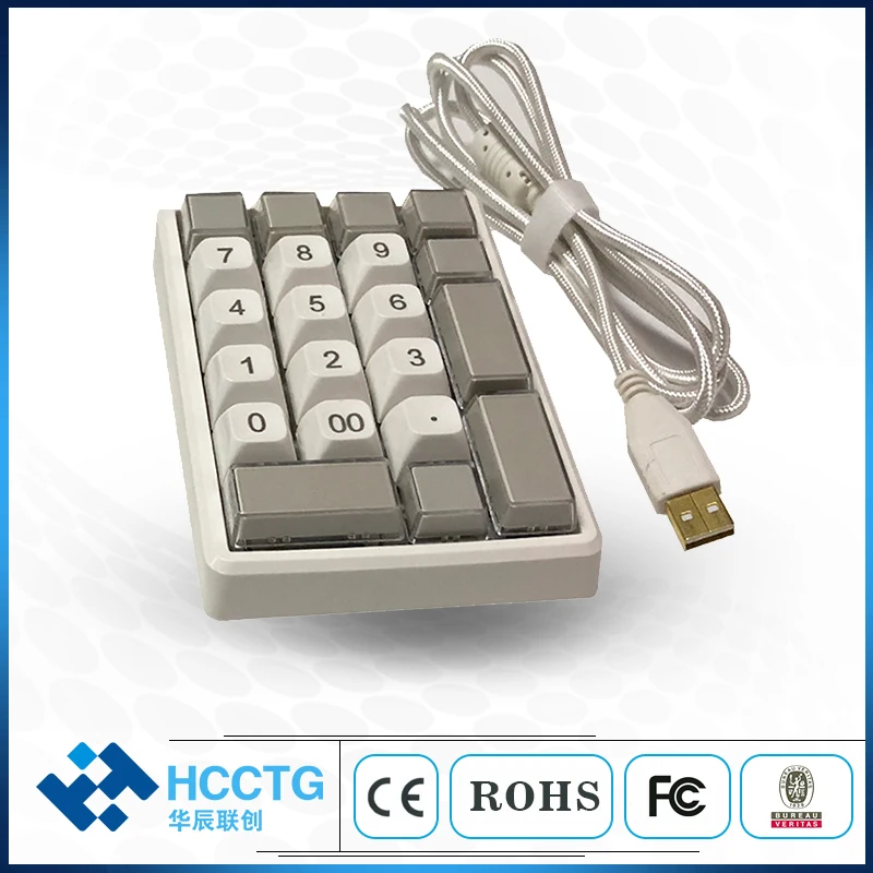 21 Key Smart Numeric Mini Programmable USB Pin Pad KB21U