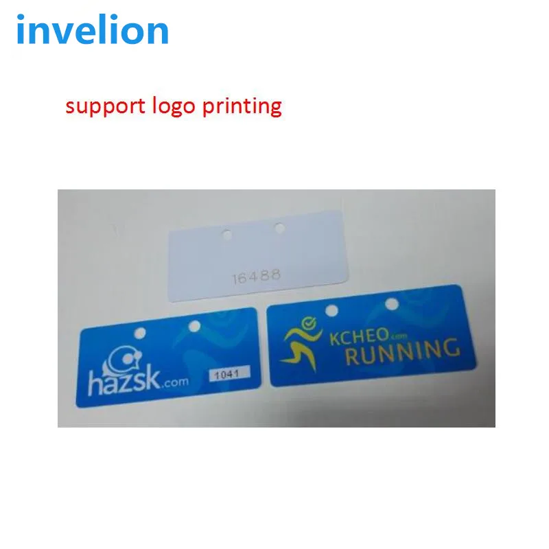 Free sample uhf rfid reusable waterproof shoetag with epc gen2 iso18000-6c passive sports Athletes shoe tag custom logo printing