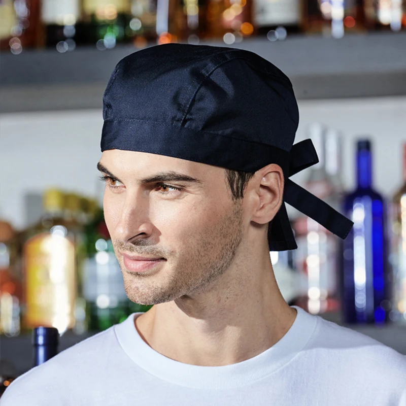 High Quality Pirate Hat Chef Waiter Hat Hotel Restaurant Canteen Bakery Cooking Caps Cooker hat