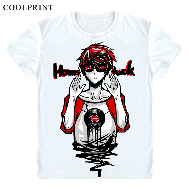 Dave Strider Homestuck T Shirt Webcomic Series Game Andrew Hussie Anime Custom Casual Cosplay T-Shirt Print Short Sleeve TShirt