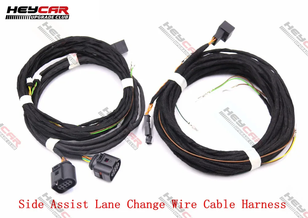 For VW Golf 7 MK7 VII  Seat Leon Mk3 Side Assist Lane Change Wire Cable Harness