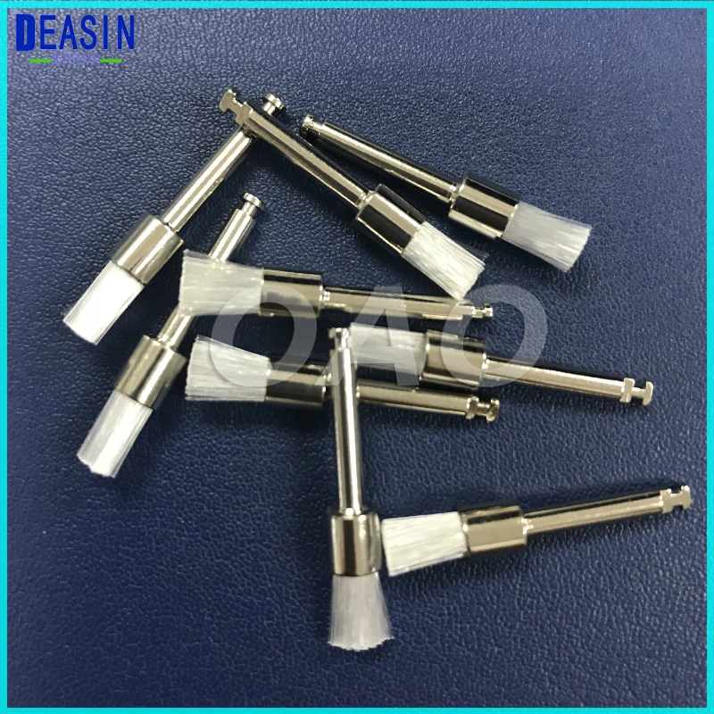 100Pcs dental material brush Dental Prophy Brush New Nylon Polishing Brush dental use Model PB330