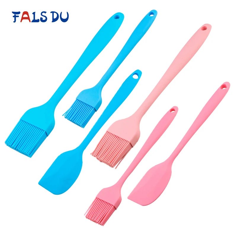 

FAIS DU Silicone Spatula Brush Bread BBQ Oil Brush Pastry Brush silicone Spatula for Cooking Baking Tools