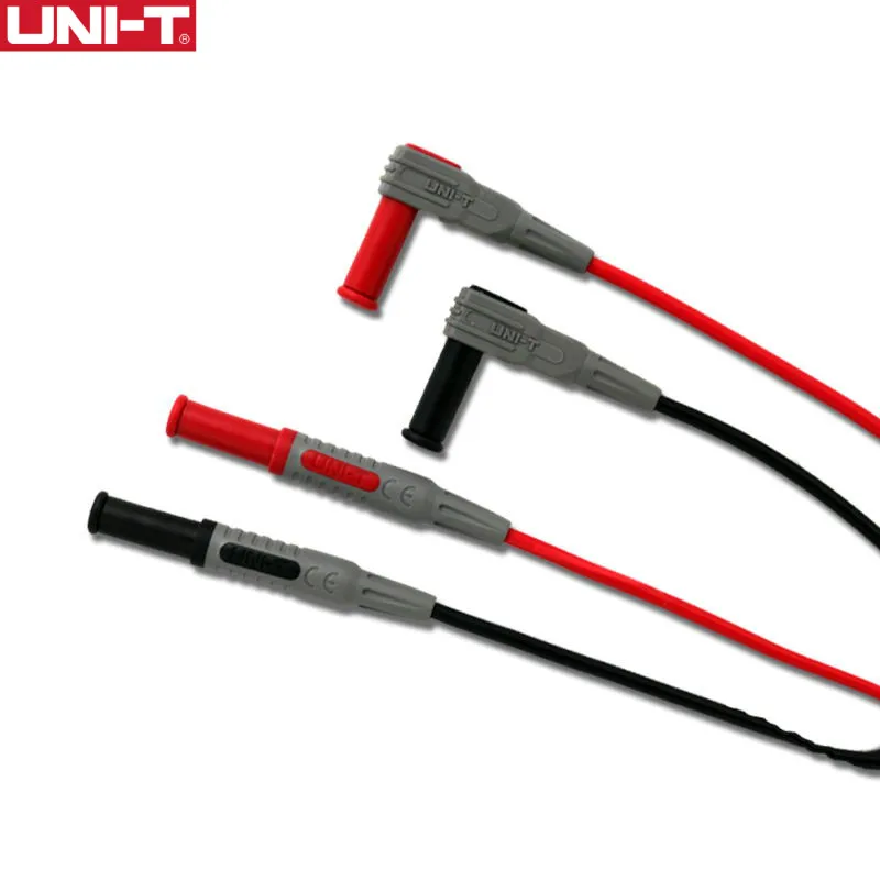 UNI-T UT-L09 Dual head connecting wire double insulated banana plug with security mask and normal diameter multi occasion use