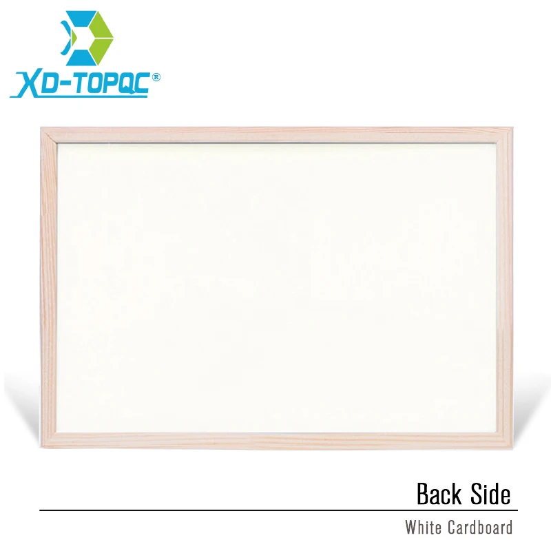 XINDI 40*60cm Whiteboard Wooden Frame Magnetic Dry Erase 11 Colors Bullentin Board Office School Supplies Drawing Boards WB44