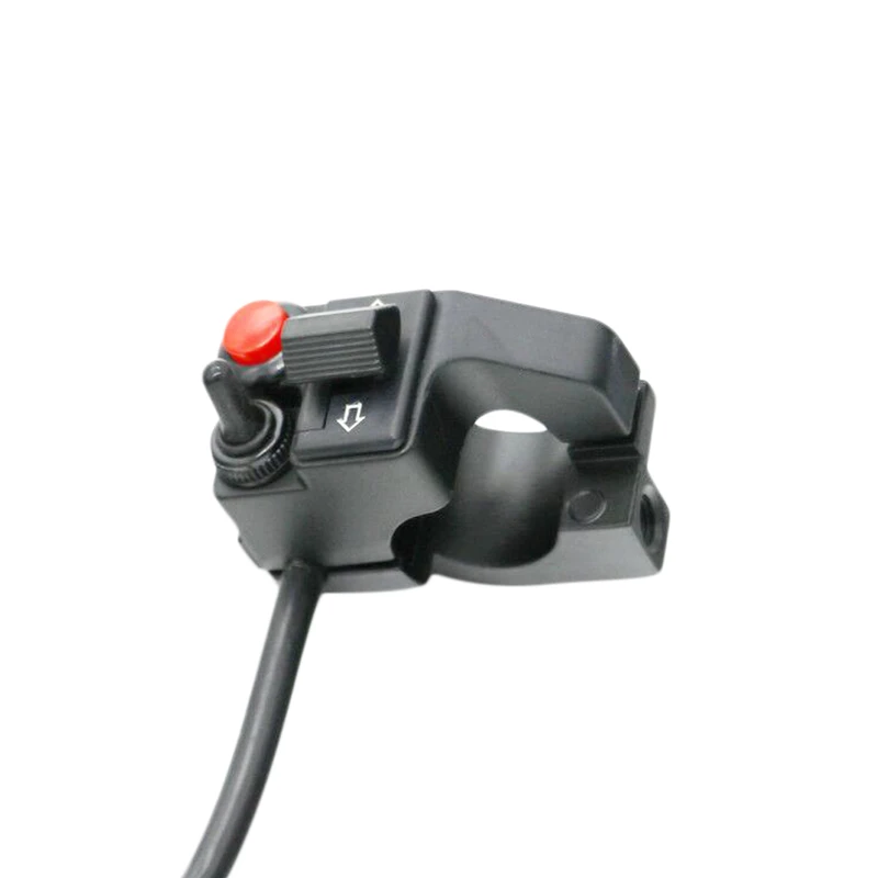 MoFlyeer Motorcycle Modified Handlebar Multi-function Headlight Switch Steering Switch Horn Double Flash