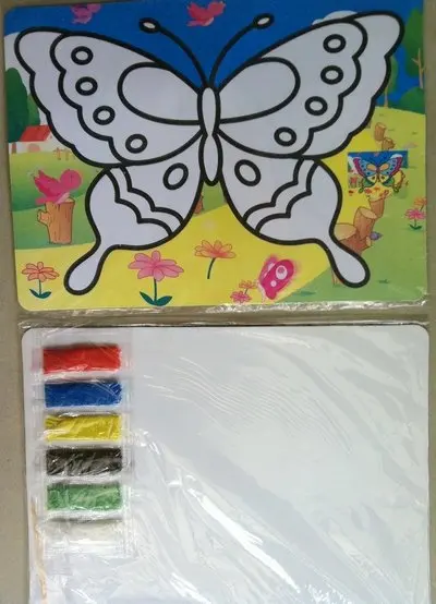 Promozionale giocattoli arte della Sabbia di Colore kit set di pittura per bambini giocattoli del regalo