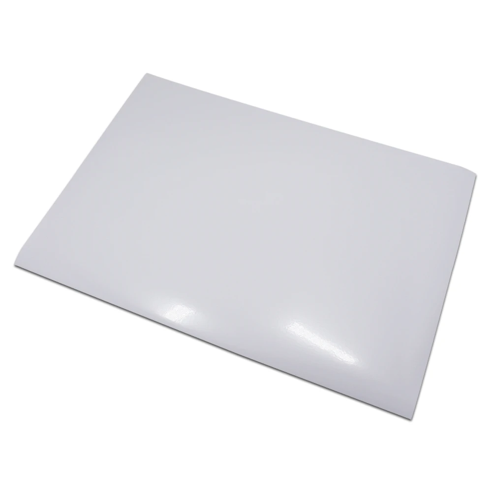 

150pcs/Lot DHL Wholesale A4 21*29.7cm Blank White Label Paper Waterproof PVC Printing Self Adhesive Sticker Sheets For Laser